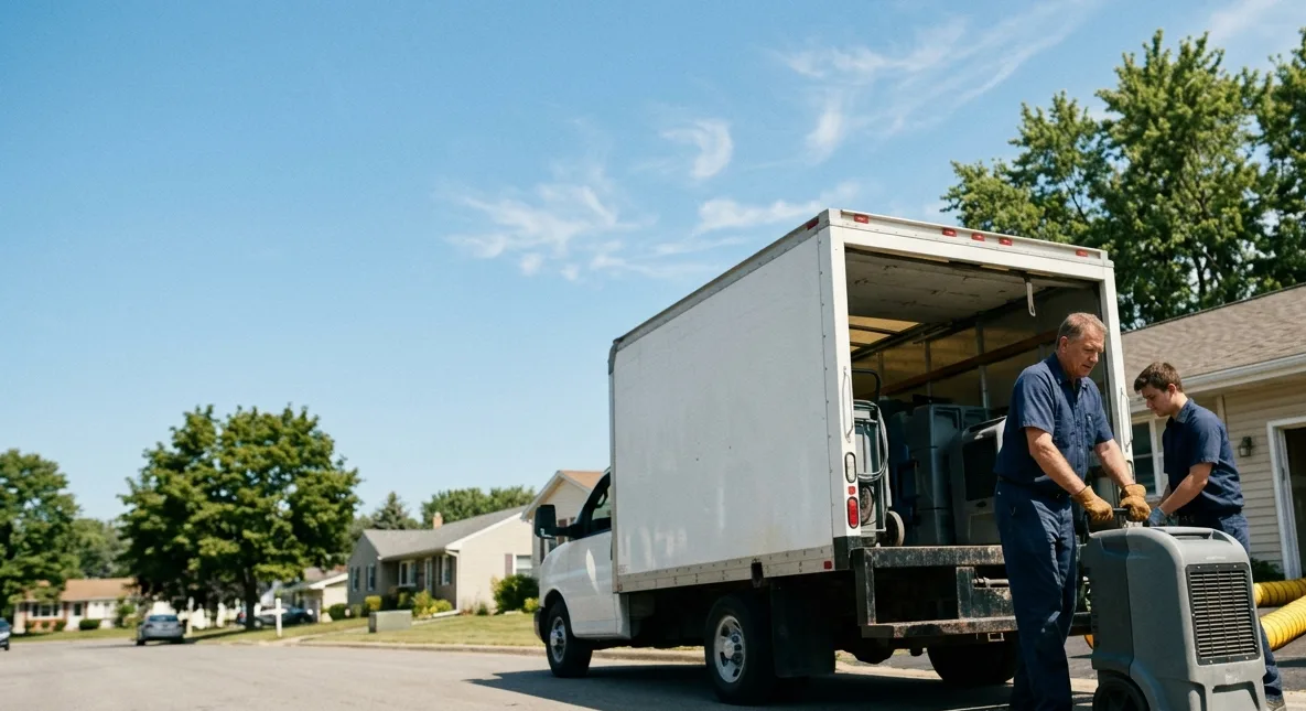 Water Damage Cleanup in Pickerington, OH near me